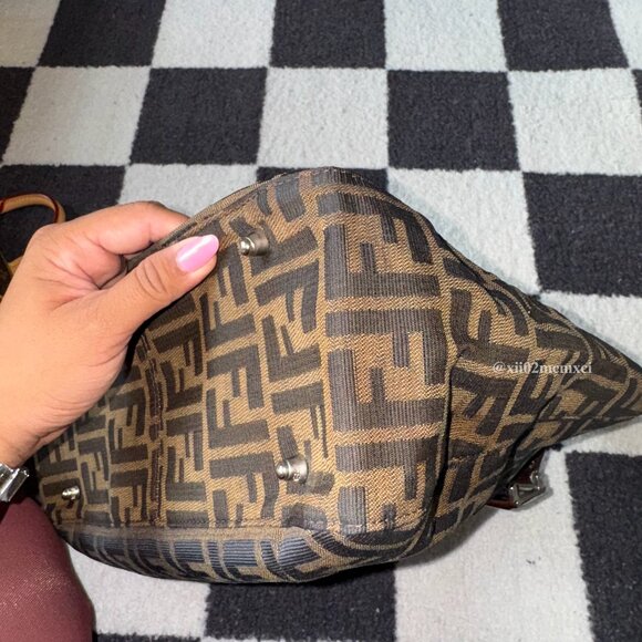 FENDI ZUCCA TOTE BAG VINTAGE - Picture 11 of 11